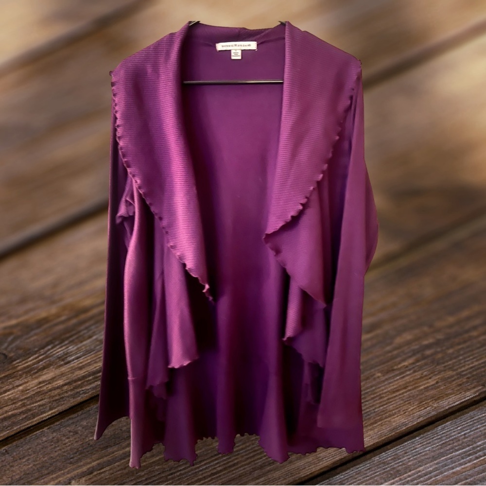 Debbie Morgan Open Cardigan